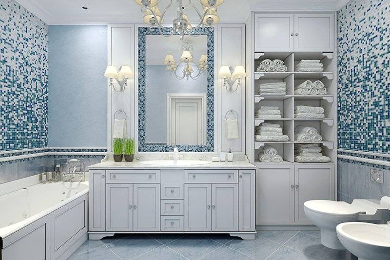 Bathroom storage ideas for your home with a big cupboard with a lot of shelves for storage with bathroom storage box