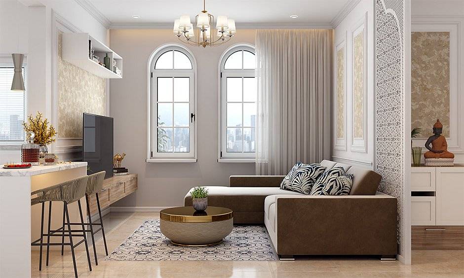 Choose false ceiling with chandeliers for rectangular living room Choose false ceiling with chandeliers for rectangular living room