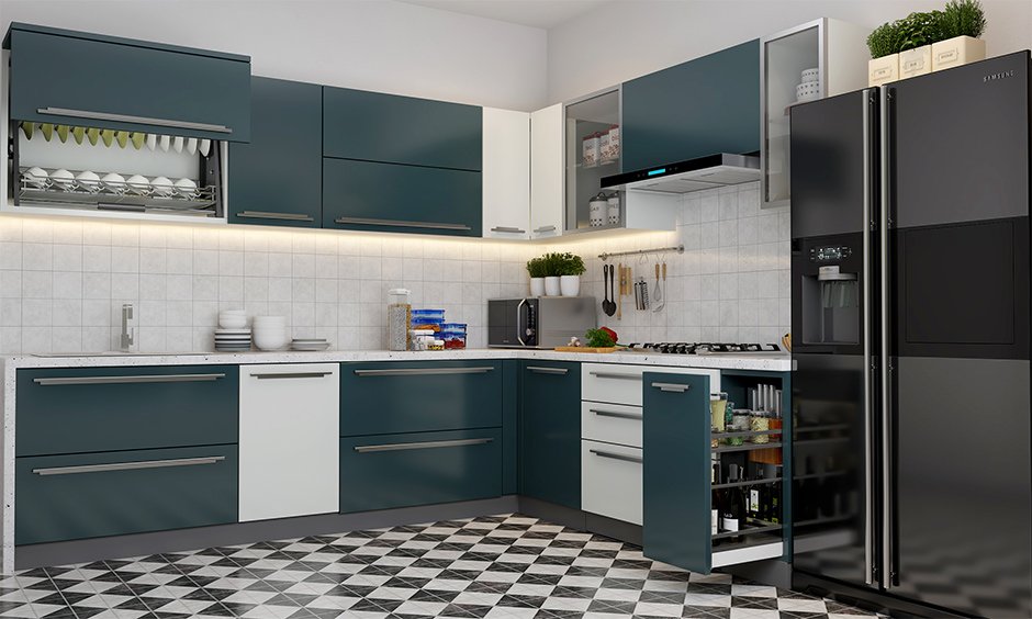 Chic Corner Kitchen Cabinet Storage Ideas For Your Home