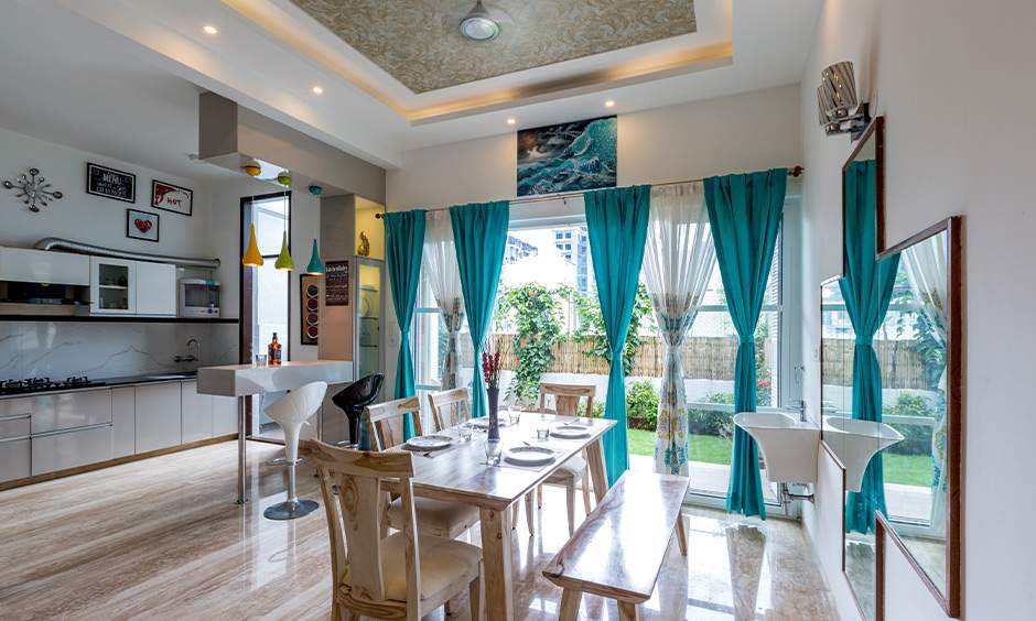 Cost of living room interior factors