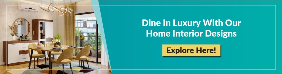 Dine in luxury with our home interior designs