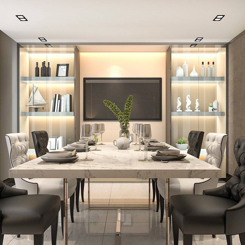 Modern Dining Room Cabinet Designs To Tastefully Flaunt Your Loot!