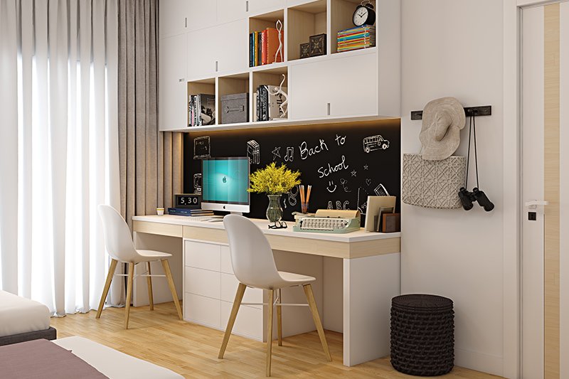 DIY study table decor with furniture, accessories and more