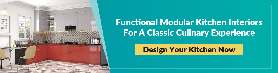 Functional modular kitchen interiors for a classic culinary experience