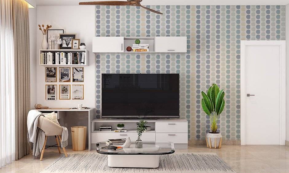 Kid-friendly living room ideas with a wall-mounted bookshelf Kid-friendly living room ideas- add a wall-mounted bookshelf that keeps your toddler out of reach