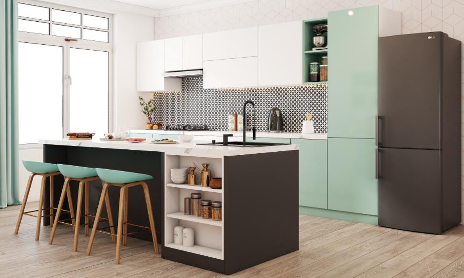 Latest kitchen layout trends with open concepts and smart islands