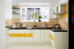 L shaped modular kitchen designs for indian homes with beautiful cabinets in l shaped kitchen design