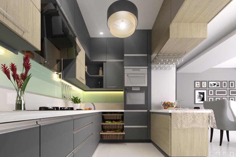 L shaped modular kitchen designs where you have utilise your maximum space in the small l shaped kitchen design