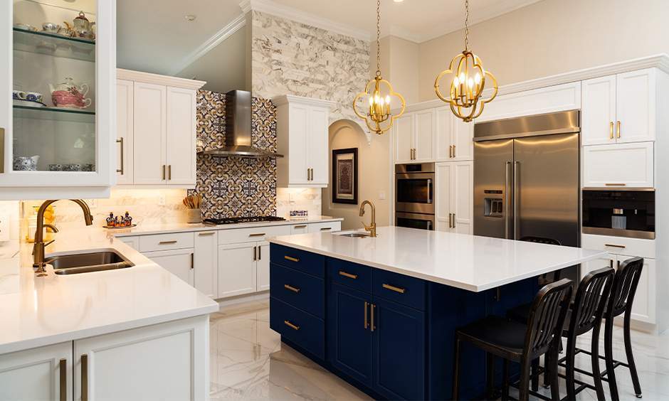 Luxurious kitchen design showcasing timeless elegance and modern functionality for dream interiors.