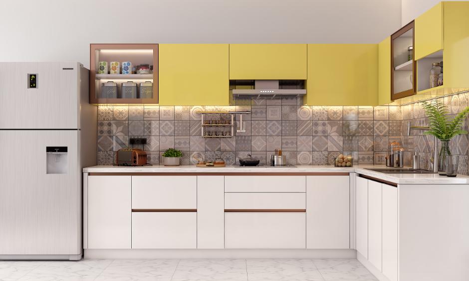 Kitchen material trends with matte laminates, quartz counters and textured finishes