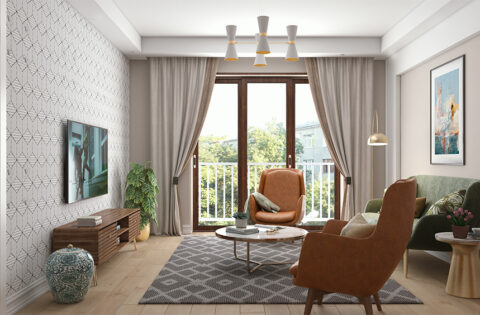 Mid-century modern living room ideas for your home