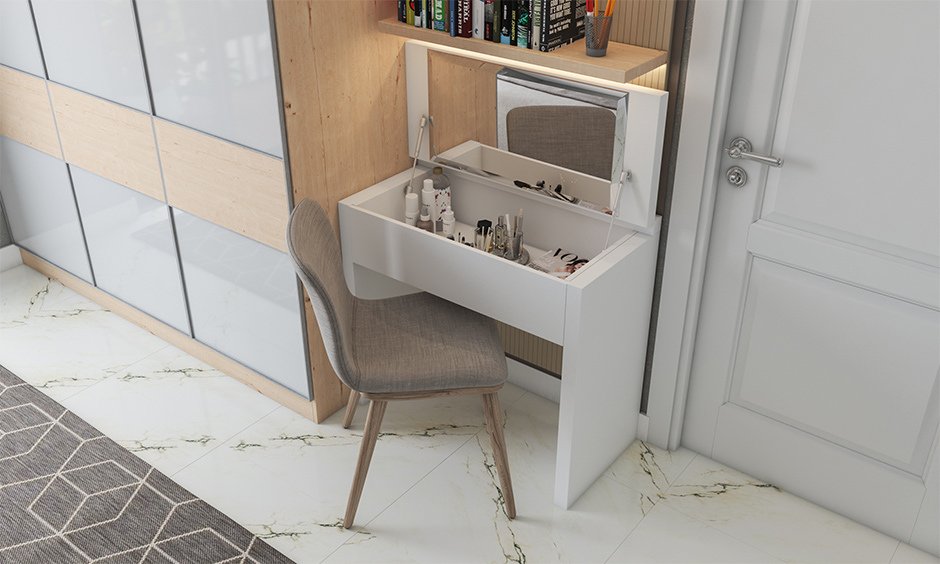 Small study room design idea which serves multiple purposes