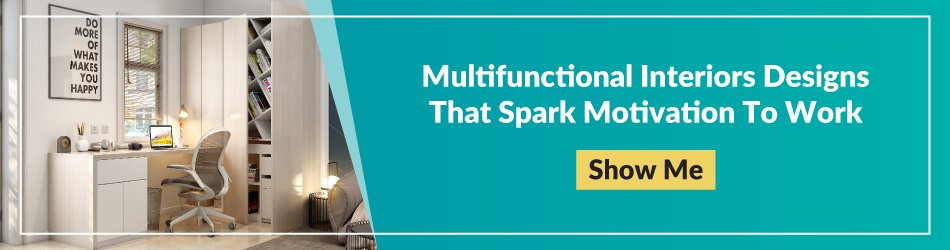 Multifunctional interiors designs that spark motivation to work