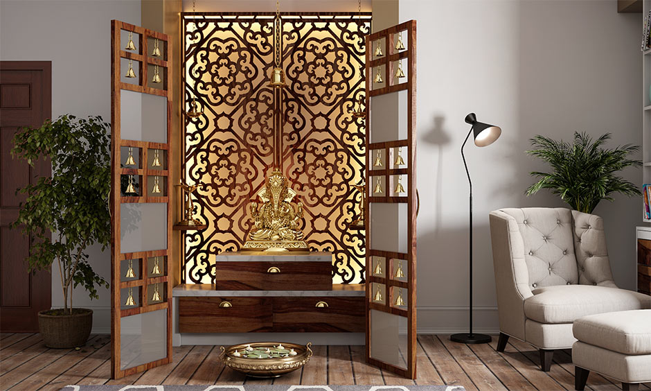 Pooja Mandir Jali Design: Intricate Patterns Blending Tradition & Divinity