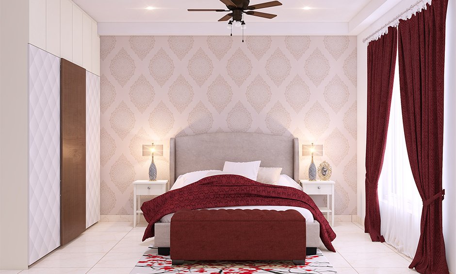 Majestic And Peaceful: Purple Curtains For The Bedroom