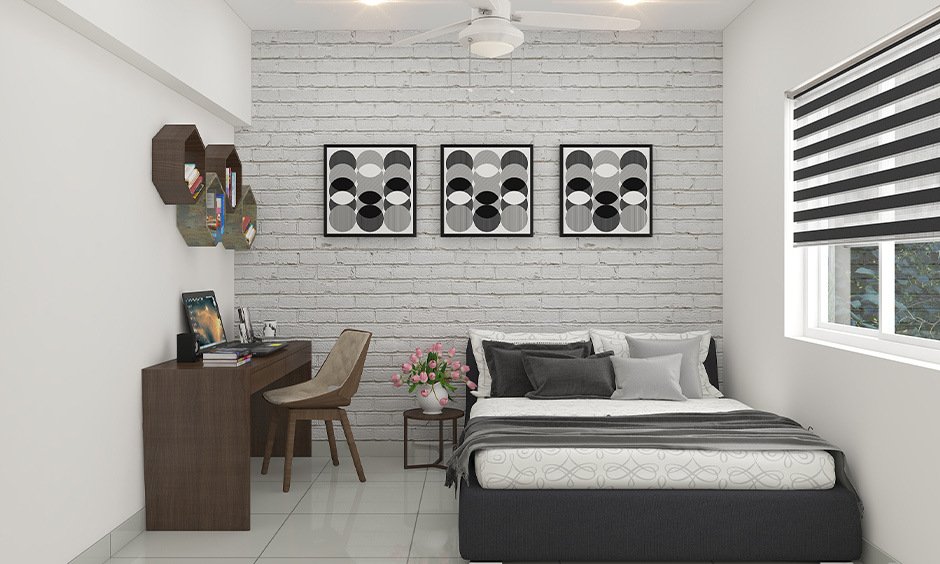 Simple study table designs for small rooms which look classy and simple
