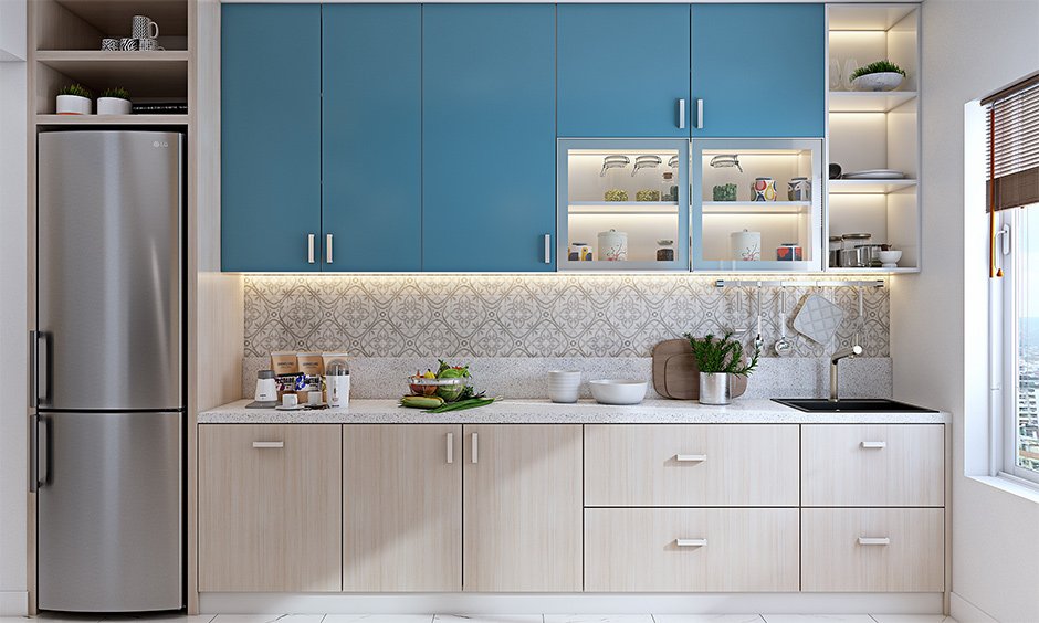 Straight kitchen design for your home