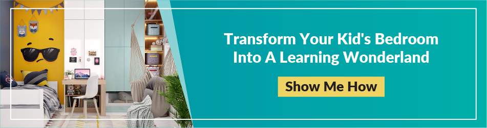 Transform your kid's bedroom into a learning wonderland
