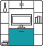 Leading living room interior designers in Whitefield.